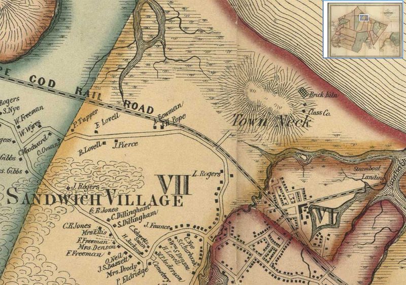 1857 map of brick kiln