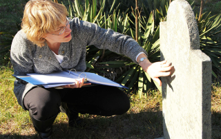 Jennifer Madden headstone rubbing