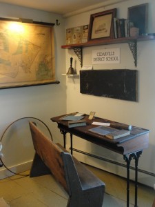 Desk from Cedarville School