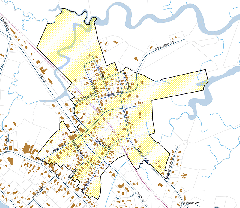 Jarseville Historic District Map