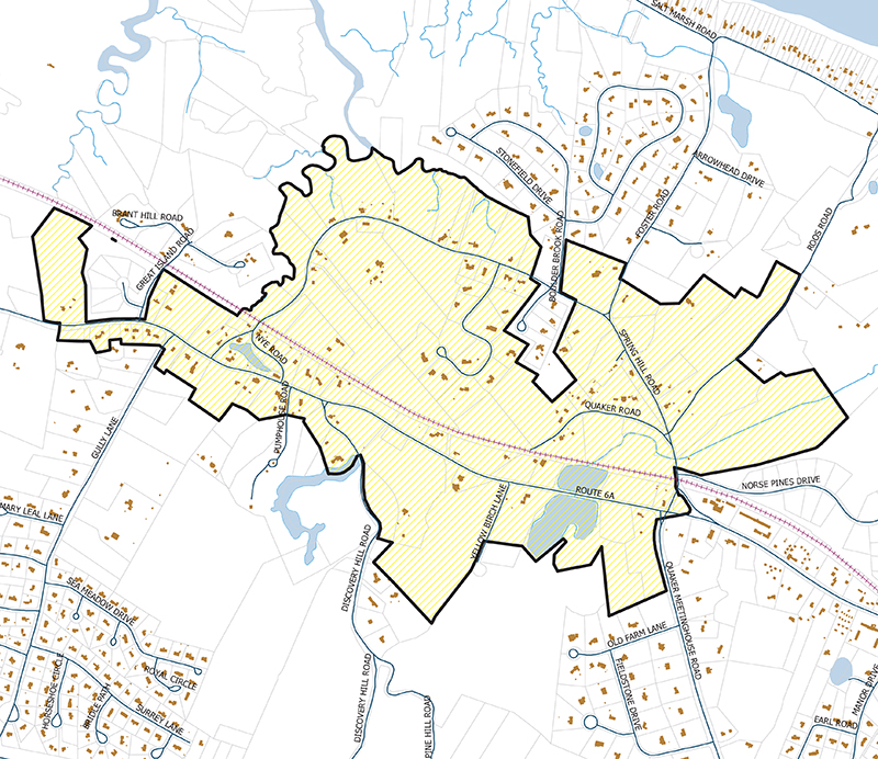 Spring Hill Historic District Map